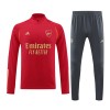 Arsenal Training Sweatshirts Quarter-zip 2023-24 Rote Für Herren